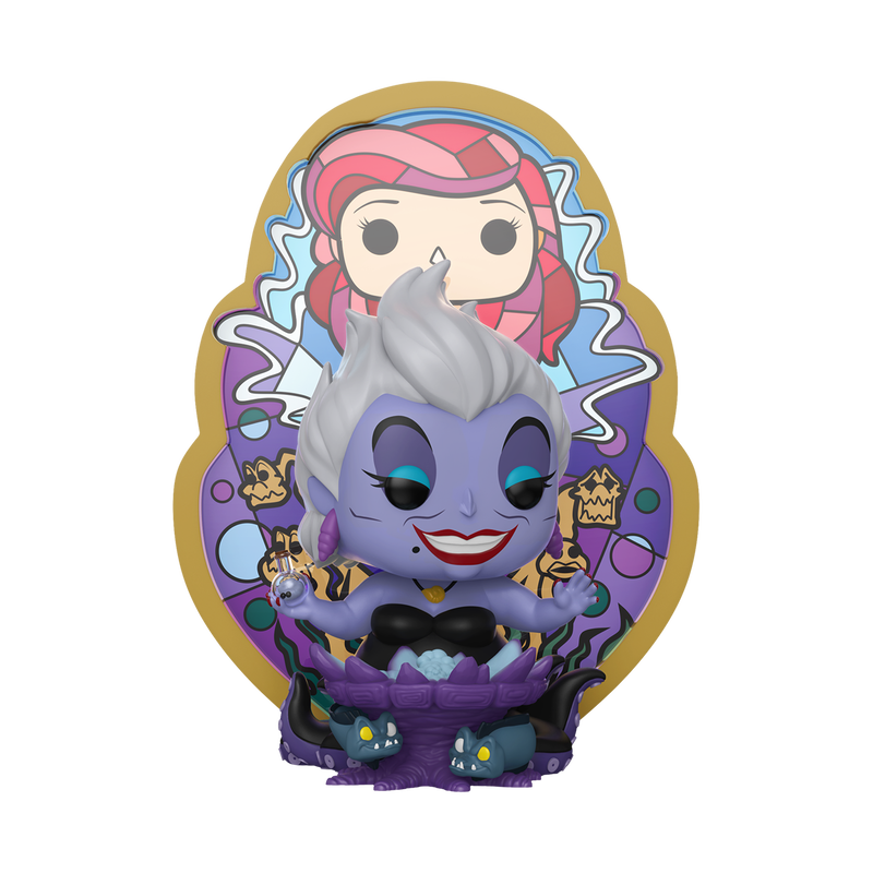 Load image into Gallery viewer, Funko POP! Deluxe: Disney The Little Mermaid - Ursula &quot;Ariel Stained Glass&quot; Vinyl Figure
