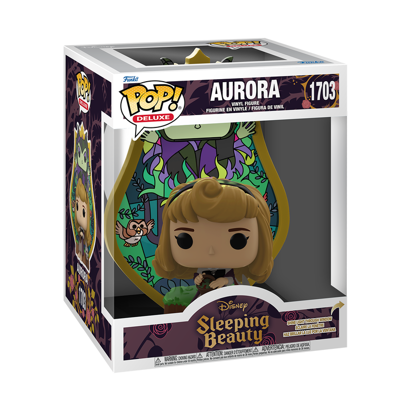 Chargez l'image dans la visionneuse de la galerie, Funko POP! Deluxe: Disney Aurora - "Maleficent Stained Glass" Vinyl Figure
