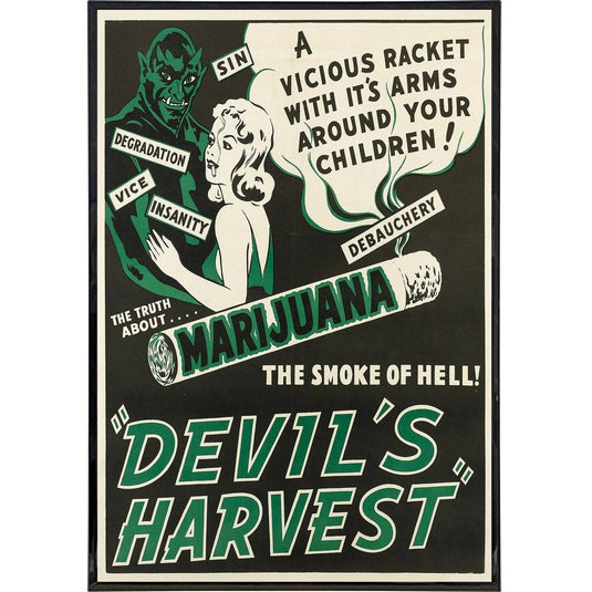 Devil's Harvest Smoke of Hell 11x17 Wall Frame Art