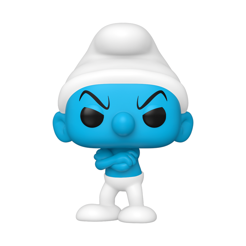 Cargue la imagen en el visor de la galería, Funko Pop! Television: The Smurfs - Grouchy Smurf Vinyl Figure
