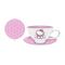 Hello Kitty Gradient 12oz Ceramic Teacup and Saucer