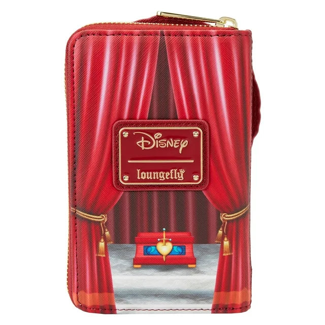 Load image into Gallery viewer, Loungefly Disney Snow White Evil Queen Throne Zip-Around Wallet
