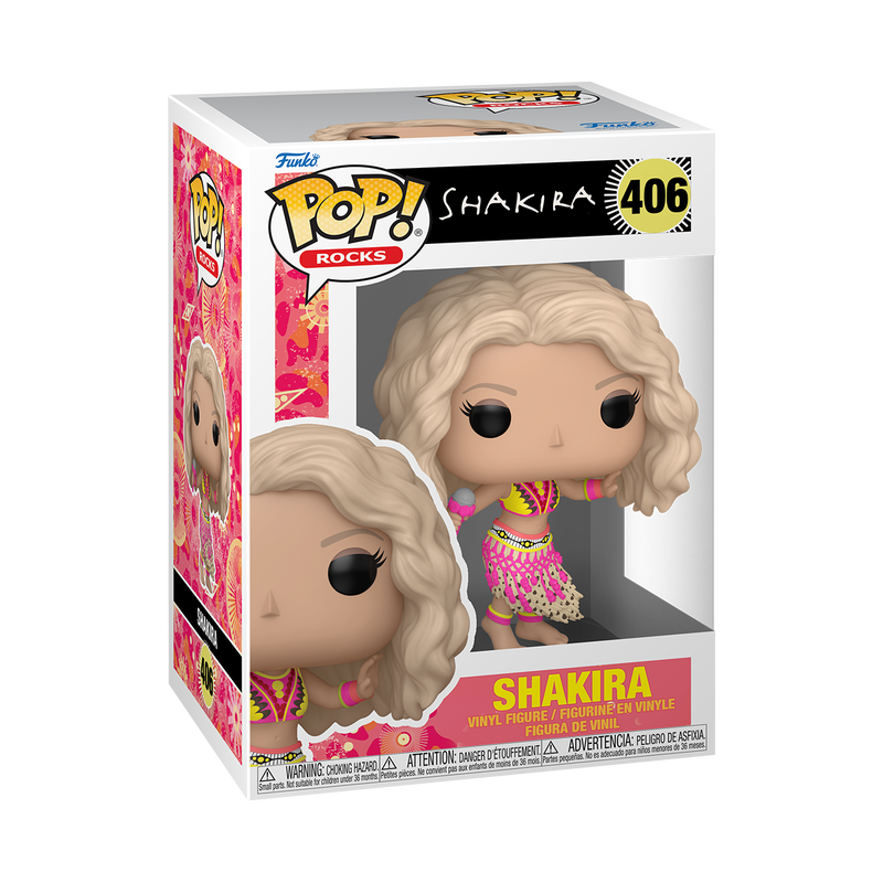 Load image into Gallery viewer, Funko POP! Music:  Shakira Waka Waka Vinyl Figure
