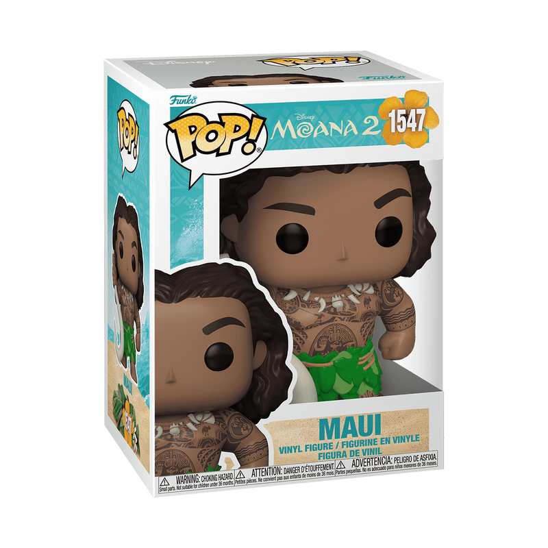 Chargez l&#39;image dans la visionneuse de la galerie, Funko POP! Disney: Moana - Maui with Fish Hook Vinyl Figure
