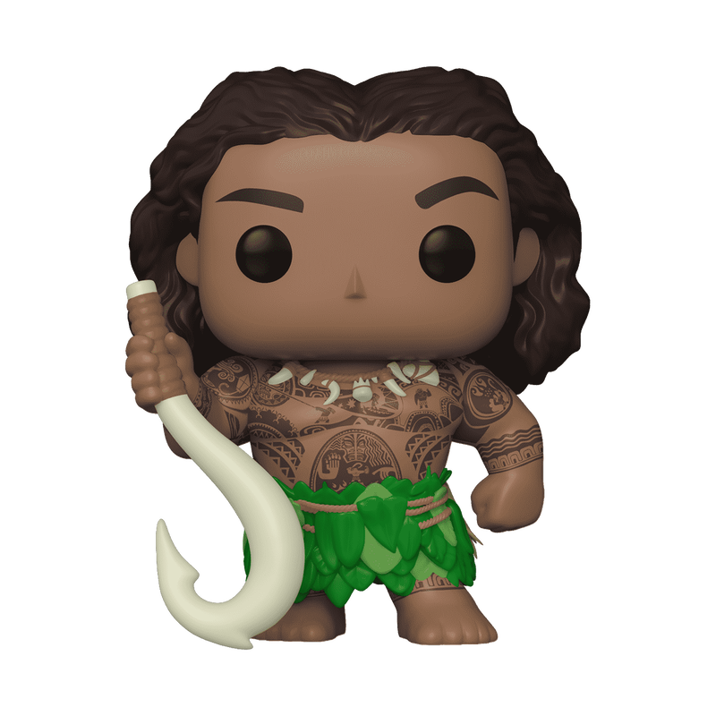 Chargez l&#39;image dans la visionneuse de la galerie, Funko POP! Disney: Moana - Maui with Fish Hook Vinyl Figure
