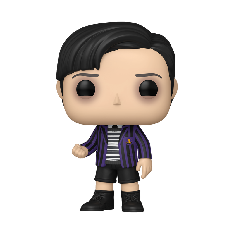 Chargez l&#39;image dans la visionneuse de la galerie, Funko POP! TV: The Addams Family - Pugsley Addams (Nevermore Uniform) Vinyl Figure
