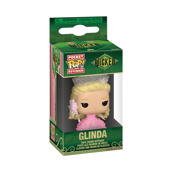 Funko Pop! Keychain Movies Wicked - Glinda in Bubble Gown Vinyl Figure