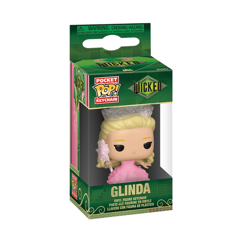 Load image into Gallery viewer, Funko Pop! Keychain Movies Wicked - Glinda in Bubble Gown Vinyl Figure
