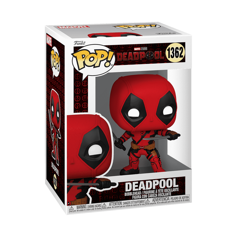 Cargue la imagen en el visor de la galería, Funko POP! Marvel: Deadpool with Swords Vinyl Figure
