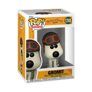 Funko POP! Animation: Wallace and Gromit - Gromit with Aviator Hat Vinyl Figure