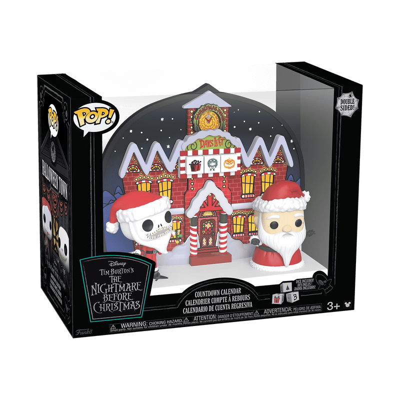 Funko POP! Deluxe: The Nightmare Before Christmas - Dual-Sided Countdown Calendar Vinyl Figure