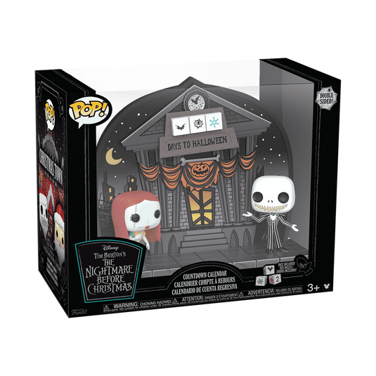 Funko POP! Deluxe: The Nightmare Before Christmas - Dual-Sided Countdown Calendar Vinyl Figure