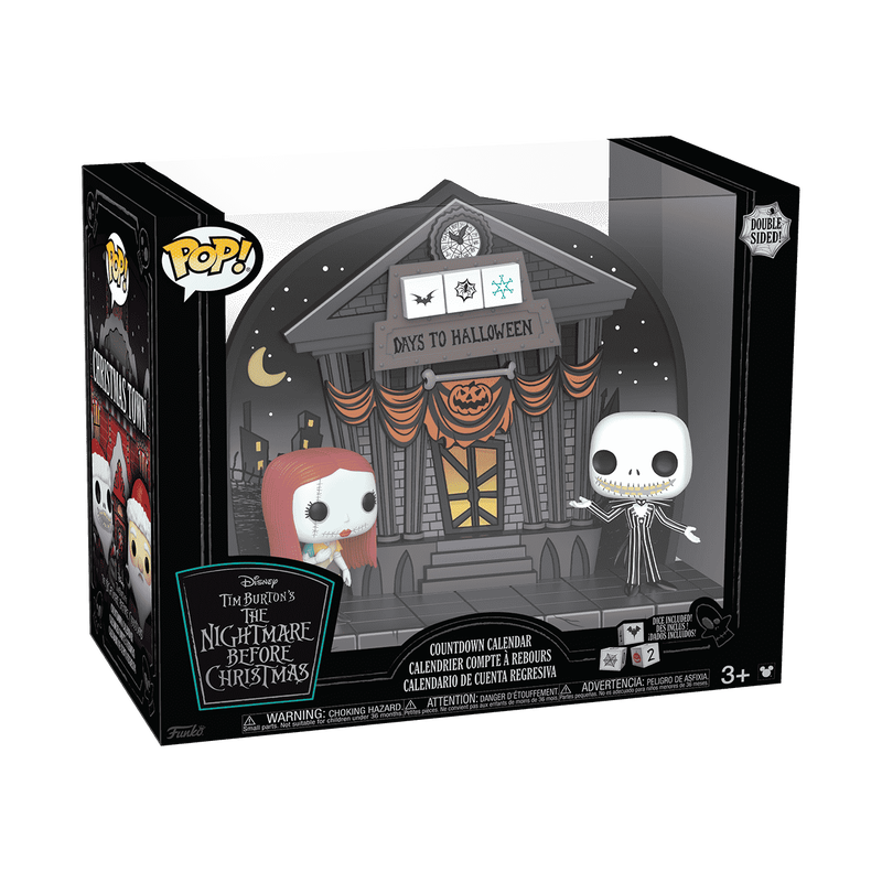 Funko POP! Deluxe: The Nightmare Before Christmas - Dual-Sided Countdown Calendar Vinyl Figure