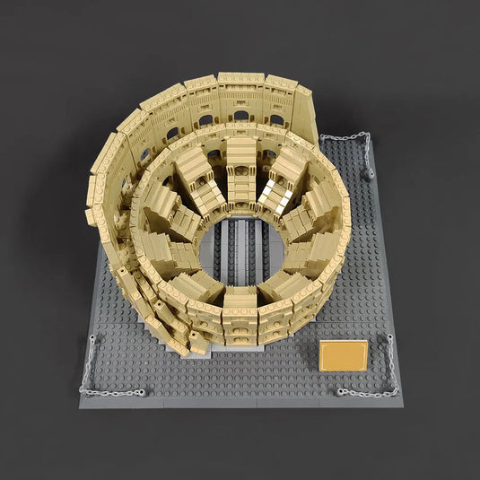 Wange Bricks: MOC Architecture Italy Rome Colosseum Brick Toy Figure
