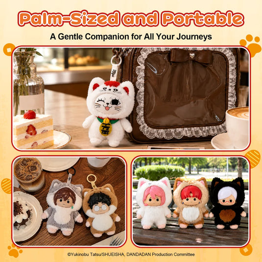 Puremind x Dan Da Dan Meow Mission Plush Series Vinyl 1pc Plush Mystery Box