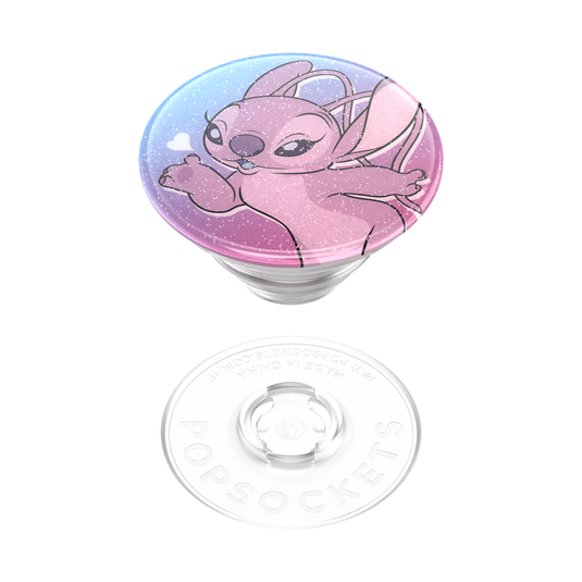 Disney Lilo & Stitch - Glitter Angel Kisses Phone Grip PopSockets