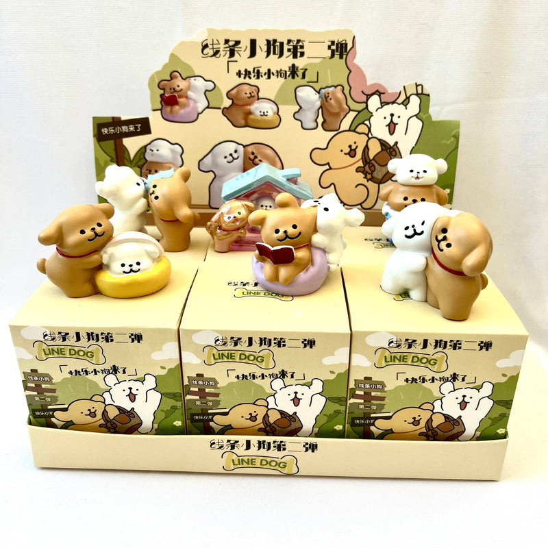 Chargez l&#39;image dans la visionneuse de la galerie, Puppy Figurine 1pc Blind Box
