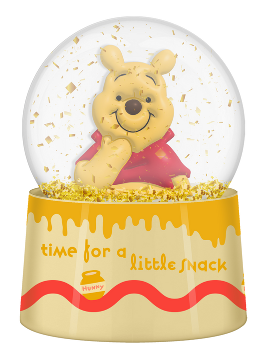 Winnie the Pooh Honey Pots Boxed 45mm Light Up Snow Globe