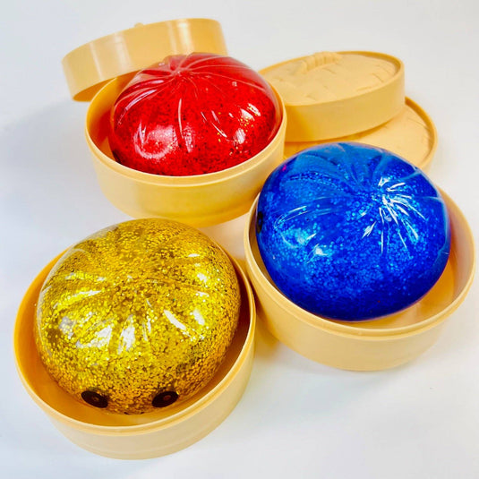 BCmini - Dumpling Glitter Jelly Squishy-12