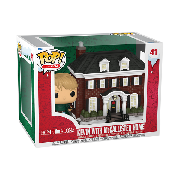 Funko POP! Town: Home Alone - Kevin with McCallister Home