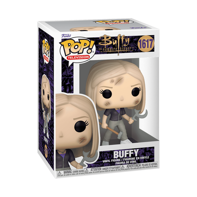Funko POP! Television: Buffy the Vampire Slayer - Buffy with Weapons Vinyl Figure