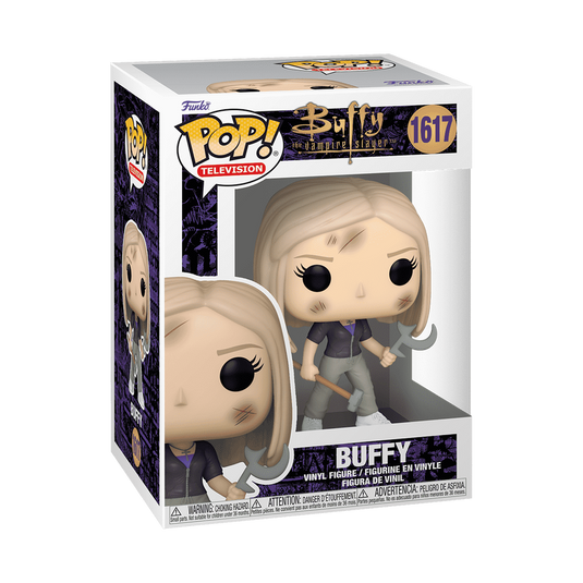 Funko POP! Television: Buffy the Vampire Slayer - Buffy with Weapons Vinyl Figure