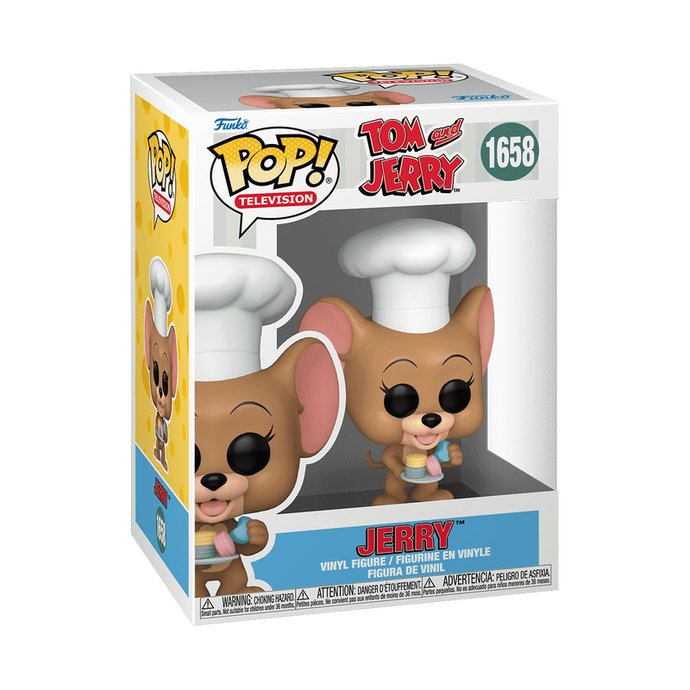 Funko POP! Television: Tom & Jerry - Jerry with Macarons Vinyl FIgure