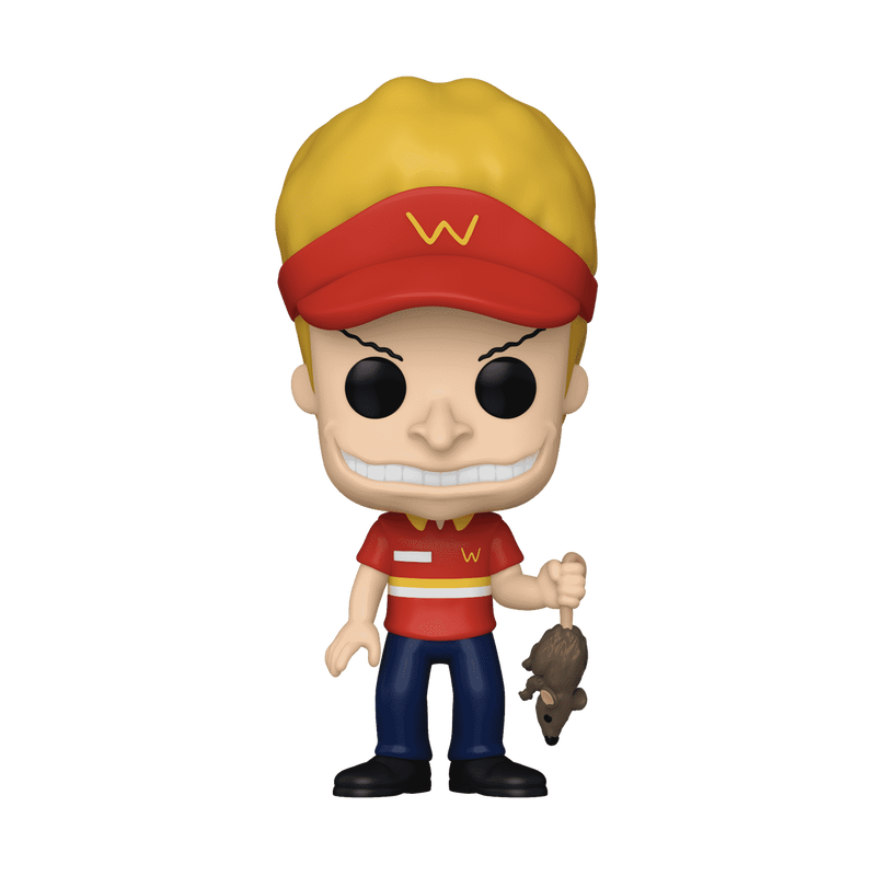 Load image into Gallery viewer, Funko POP! Television: Beavis and Butthead - Beavis (Burger World Uniform) S2 Vinyl Figure
