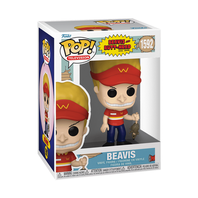 Funko POP! Television: Beavis and Butthead - Beavis (Burger World Uniform) S2 Vinyl Figure