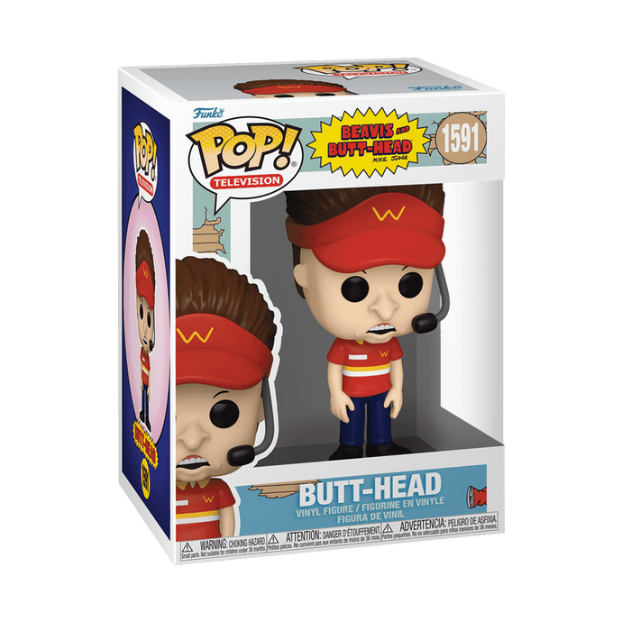 Funko POP! Television: Beavis and Butthead - Butt-Head (Burger World Uniform) S2 Vinyl Figure