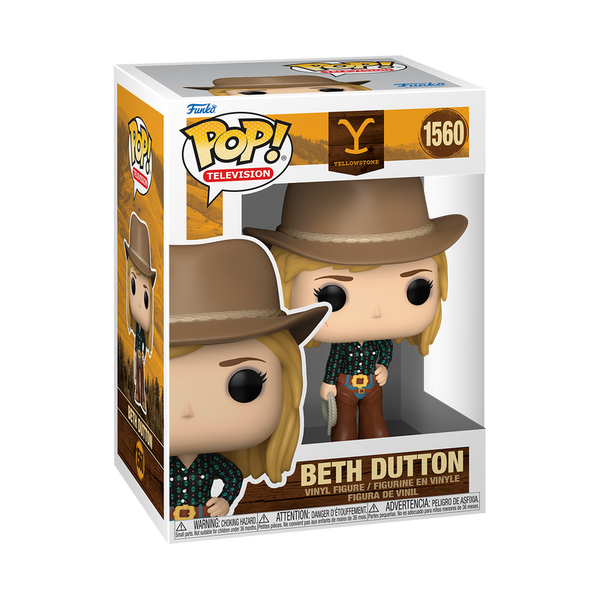 Funko Pop! Television: Yellowstone - Beth Dutton With Lasso Vinyl Figure