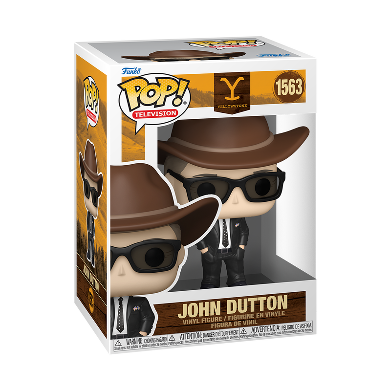 Funko Pop! Television: Yellowstone - John Dutton With Sunglasses Vinyl Figure