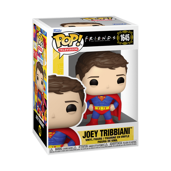 Funko POP! TV: Friends - Joey Tribbiani in Superman Costume Vinyl Figure