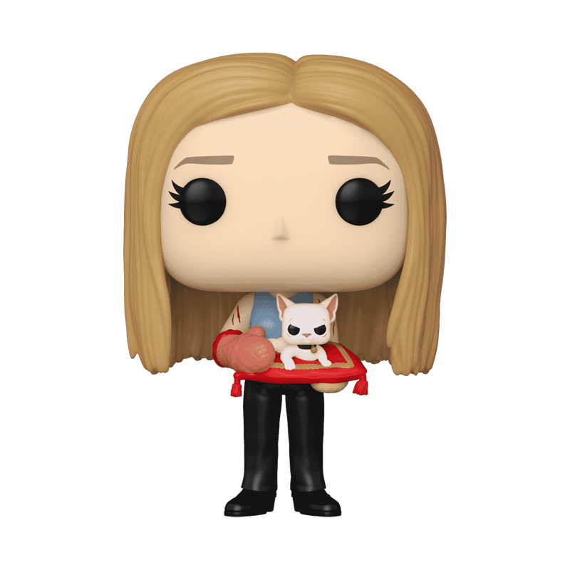 Cargue la imagen en el visor de la galería, Funko POP! TV: Friends - Rachel Green with Mrs. Whiskerson Vinyl Figure
