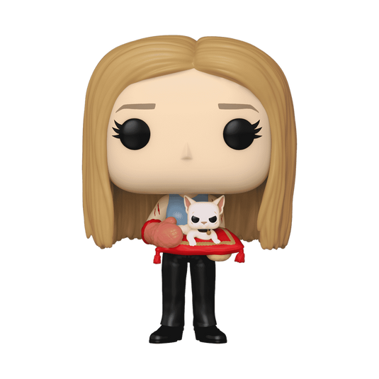 Funko POP! TV: Friends - Rachel Green with Mrs. Whiskerson Vinyl Figure