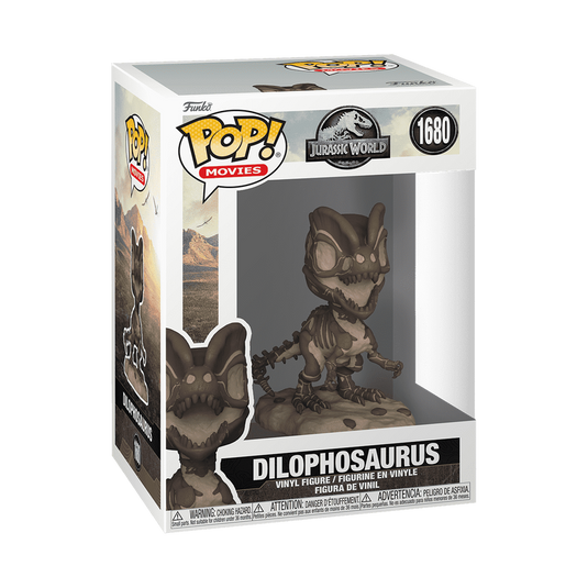 Funko POP! Movies: Jurassic World - Dilophosaurus (Fossil) Vinyl Figure