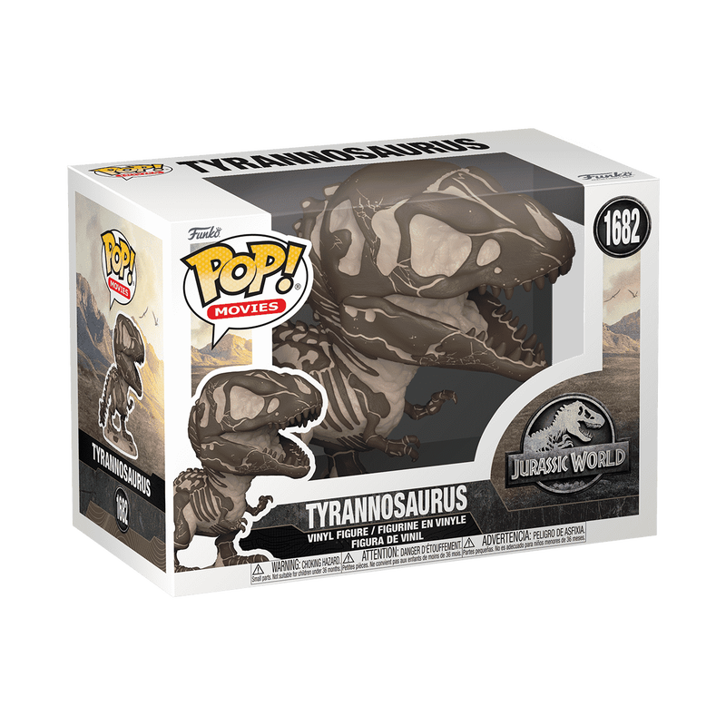 Chargez l&#39;image dans la visionneuse de la galerie, Funko POP! Movies: Jurassic World - Tyrannosaurus Rex (Fossil) Vinyl Figure
