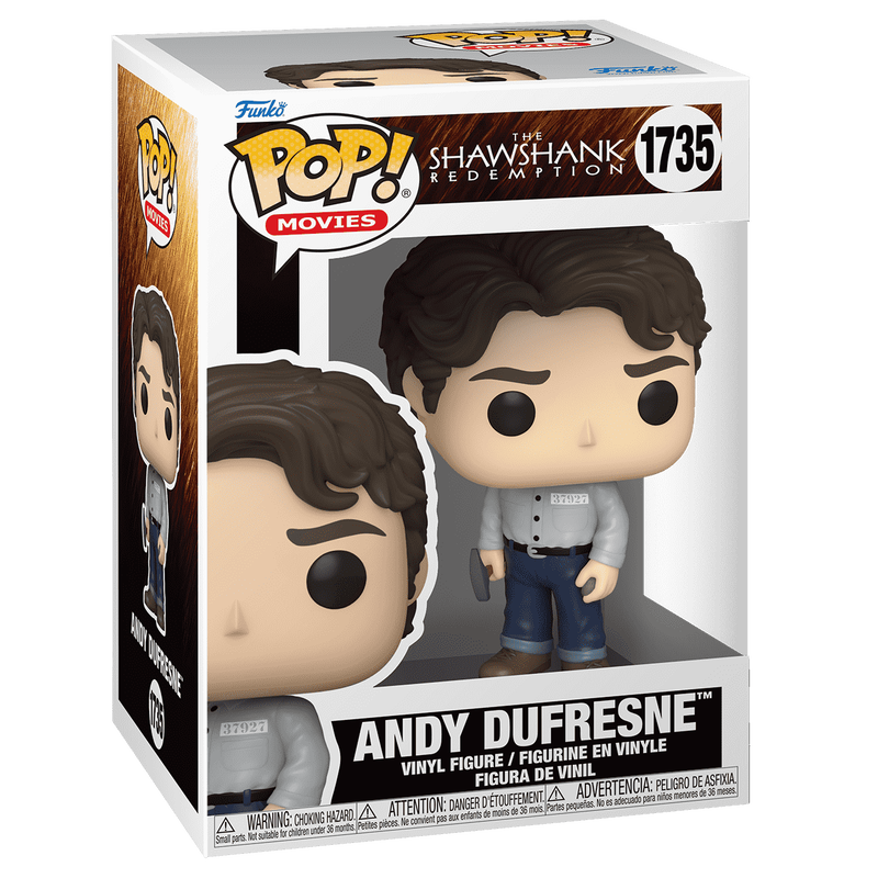 Chargez l&#39;image dans la visionneuse de la galerie, Funko POP! Movies: The Shawshank Redemption - Andy Dufresne Vinyl Figure
