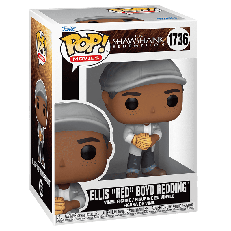 Cargue la imagen en el visor de la galería, Funko POP! Movies: The Shawshank Redemption - Ellis &quot;Red&quot; Boyd Redding Vinyl Figure
