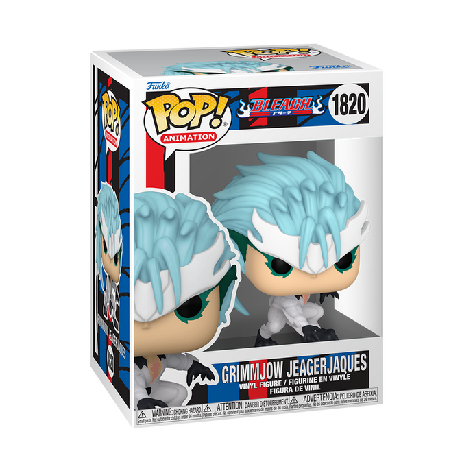 Funko POP! Animation: Bleach - Grimmjow Jeagerjaque W/Chase Vinyl Figure