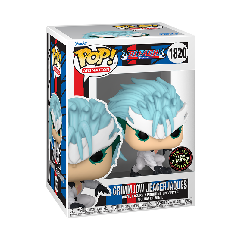 Load image into Gallery viewer, Funko POP! Animation: Bleach - Grimmjow Jeagerjaque W/Chase Vinyl Figure
