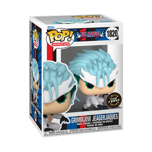 Funko POP! Animation: Bleach - Grimmjow Jeagerjaque W/Chase Vinyl Figure