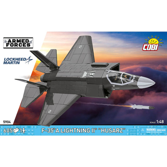 Cobi Armed Forces - F-35B Lightning II "Husarz" Fighter Jet Brick Toy