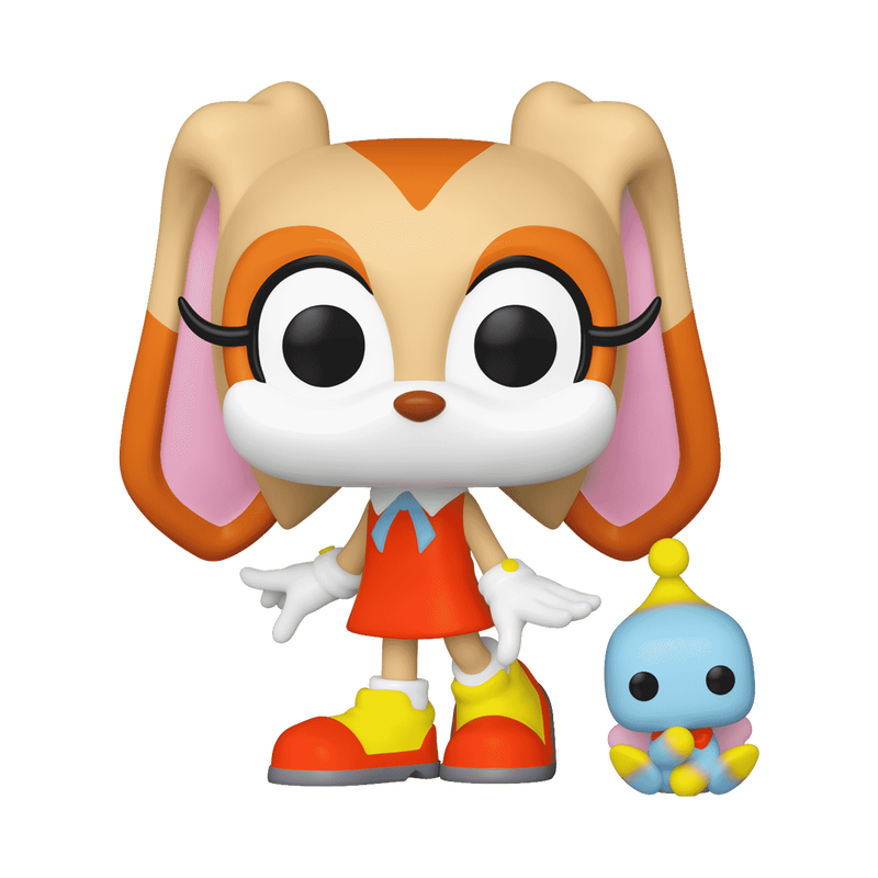 Load image into Gallery viewer, Funko POP &amp; Buddy! Games: Sonic the Hedgehog - Cream with Cheese Vinyl Figure
