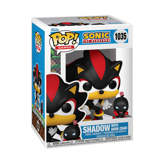 Funko POP & Buddy! Games: Sonic the Hedgehog - Shadow with Dark Chao Vinyl Figure