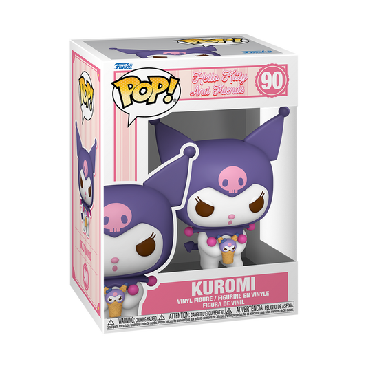 Funko POP! Animation: Hello Kitty & Friends - Kuromi® with Dessert Vinyl Figure