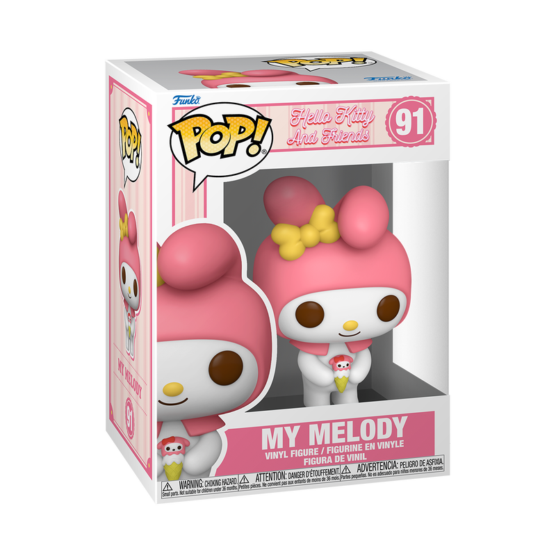 Chargez l&#39;image dans la visionneuse de la galerie, Funko POP! Animation: Hello Kitty &amp; Friends - My Melody With Dessert Vinyl Figure
