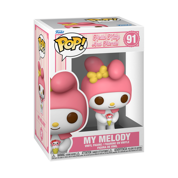 Funko POP! Animation: Hello Kitty & Friends - My Melody With Dessert Vinyl Figure