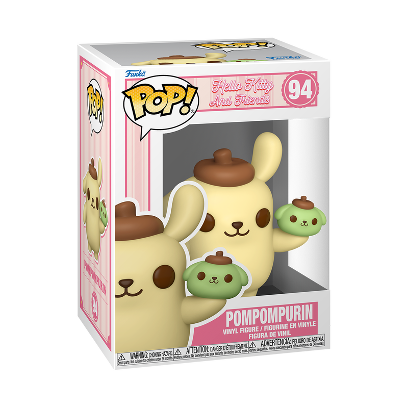 Funko POP! Animation: Hello Kitty & Friends - Pompompurin with Dessert Vinyl Figure