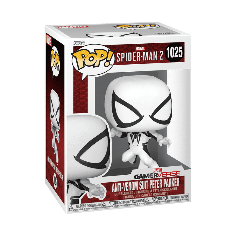 Funko POP! Games: Marvel Spider-Man 2 - Anti-Venom Suit Peter Parker Vinyl Figure